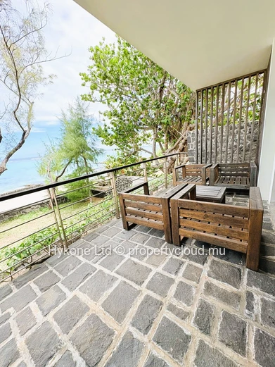 Beachfront Apartment For Rent In Pointe D'esny