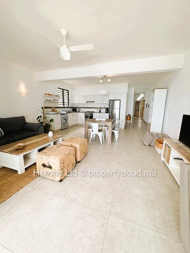 Beachfront Apartment For Rent In Pointe D'esny