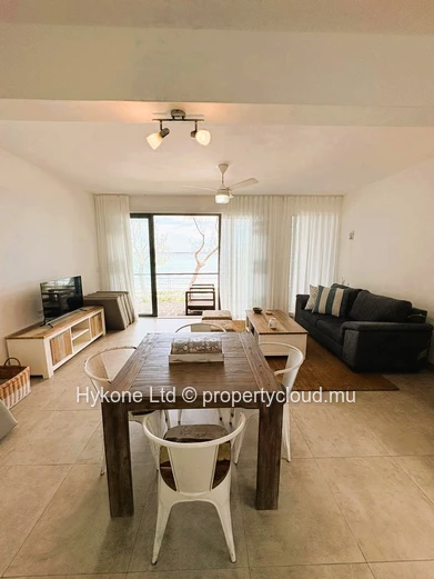 Beachfront Apartment For Rent In Pointe D'esny