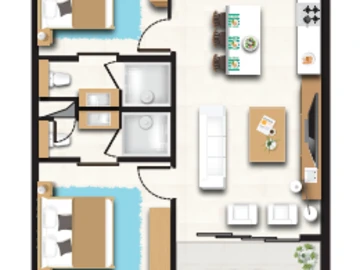2 Bedroom Apartment