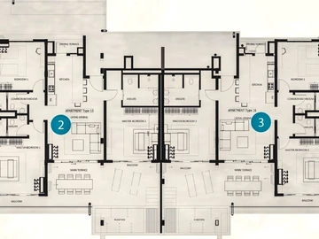 3 Bedroom Penthouse