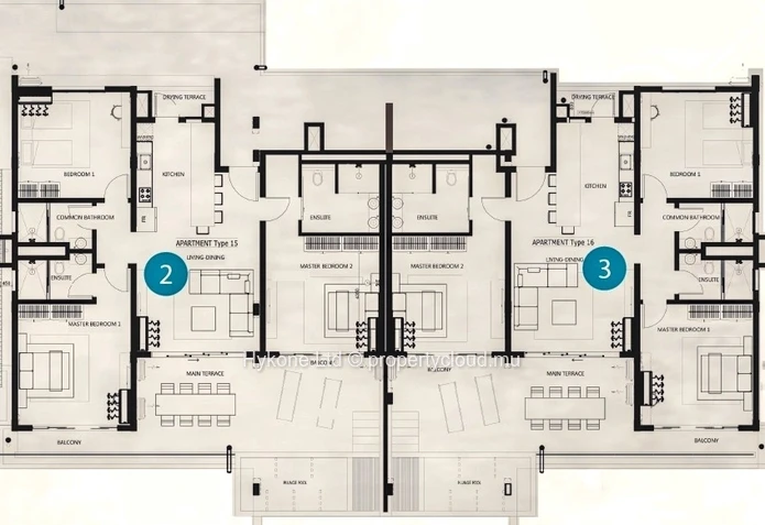 New Penthouse (R+3) For Sale At Péreybère